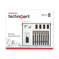 Technical Drawing Pen Set of Isomars