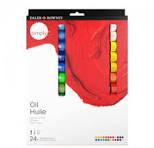 OIL HUILE PAINT 24 colors  ( BRAND DALER ROWNEY )