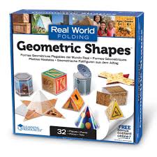 LEARNING RESOURCES REAL WORLD GEOMETRIC SHAPES