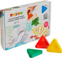 CREATIVE TRIANGLE CRAYON SET  ( BRAND PRIMO )