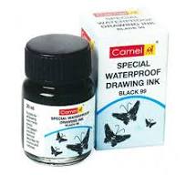 SPECIAL WATERPROOF DRAWING INK 20ml  ( BRAND CAMEL )