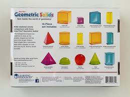 View-Thru Geometric Solids (14-piece set)