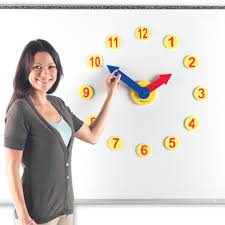 LEARNING RESOURCES MAGNETIC TIME ACTIVITY SET