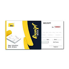 RECEIPT BOOK 12.5X10cm 50sets ( BRAND PSI )