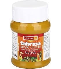 ACRYLIC ULTRA FABRIC PAINT 100ml ( BRAND CAMEL )