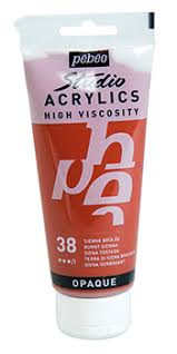 PEBEO STUDIO ACRYLIC HIGH VISCOSITY 100ML