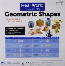 LEARNING RESOURCES REAL WORLD GEOMETRIC SHAPES