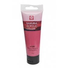 ACRYLIC COLOR ( BRAND SAKURA )  75ML TUBE