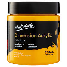 DIMENSION ACRYLIC PAINT ( BRAND MONT MARTE ) 250ML
