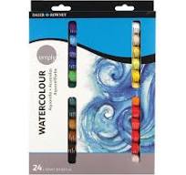 WATERCOLOR AQUARELLE  ( BRAND SIMPLY DALER ROWNEY )