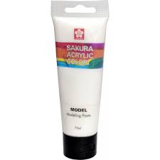 ACRYLIC COLOR ( BRAND SAKURA )  75ML TUBE