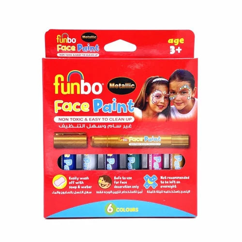 FACE PAINT STICKS 6 COLORS by FUNBO