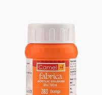 FABRIC ACRYLIC COLORS 500ml  ( BRAND CAMEL )