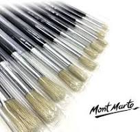 PAINT BRUSH SET STUDIO SERIES 12pcs ( BRAND MONT MARTE )