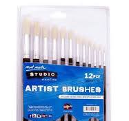PAINT BRUSH SET STUDIO SERIES 12pcs ( BRAND MONT MARTE )