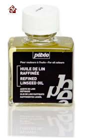 REFINED LINSEED OIL 75ml ( BRAND PEBEO )