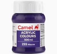 FABRIC ACRYLIC COLORS 500ml  ( BRAND CAMEL )