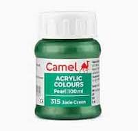 ACRYLIC PEARL FABRICA COLORS 100ml ( BRAND CAMEL )