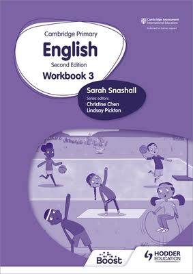 HODDER EDUCATION CAMBRIDGE PRIMARY ENGLISH 3 WORKBOOK  (2ND EDITION)