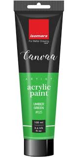 ACRYLIC PAINT CANVAA ARTIST SERIES ( BRAND ISOMARS ) 100ML