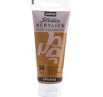 STUDIO ACRYLIC COLORS HIGH VISCOSITY 100ml  ( BRAND PEBEO )