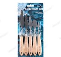 PALETTE KNIFE SET 5pcs ( BRAND SINOART )
