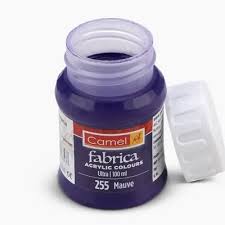 FABRIC ACRYLIC COLORS 500ml  ( BRAND CAMEL )