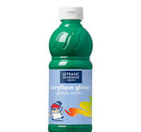 GLOSSY ACRYLIC ( BRAND LEFRANC BOURGEOISE ) 500ML