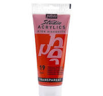 STUDIO ACRYLIC COLORS HIGH VISCOSITY 100ml  ( BRAND PEBEO )