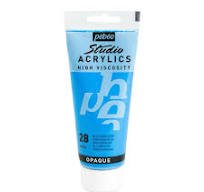 STUDIO ACRYLIC COLORS HIGH VISCOSITY 100ml  ( BRAND PEBEO )
