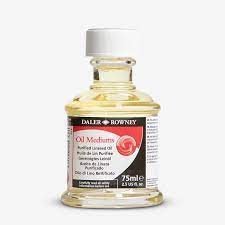 PURIFIED LINSEED OIL 75ml ( BRAND DALER ROWNEY )