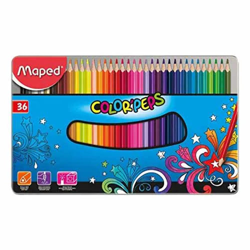 COLORED PENCIL 36 PIECE ( BRAND MAPED )
