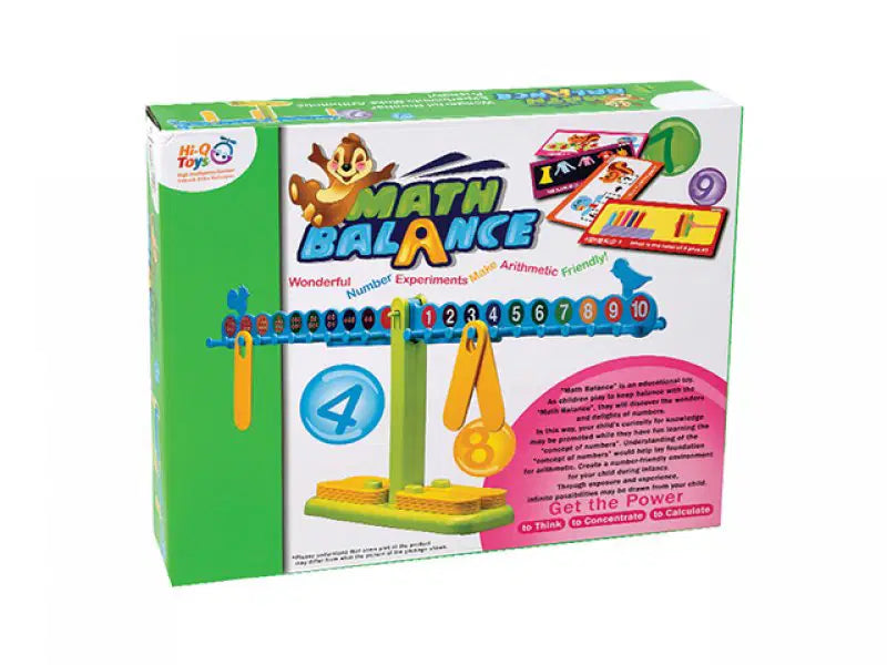 Imported Math Balance Arithmetic Learning Toy Set with Accessories for Kids