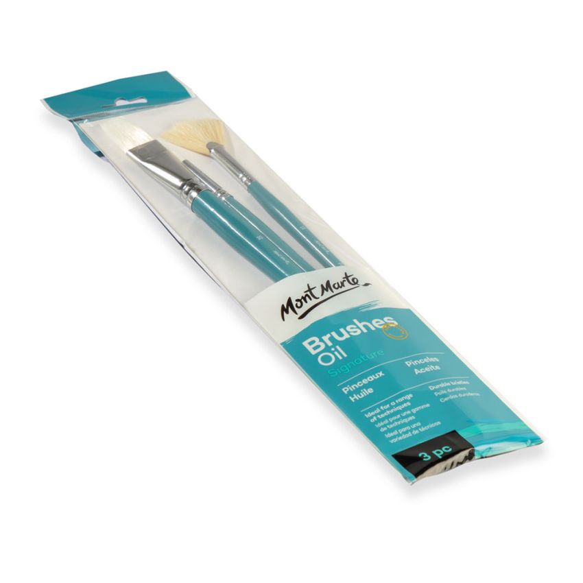 Mont Marte Gallery Series Brush Set (3 Pieces)