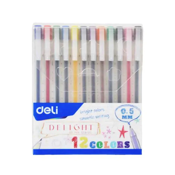 Deli Delight Gel Pens - 12 Colors