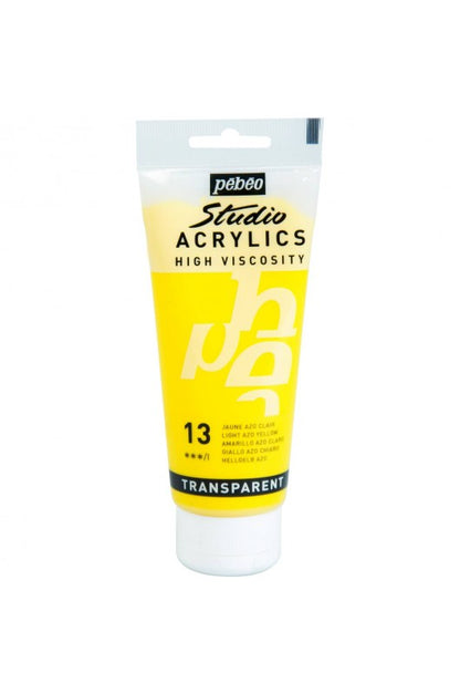 STUDIO ACRYLIC COLORS HIGH VISCOSITY 100ml  ( BRAND PEBEO )