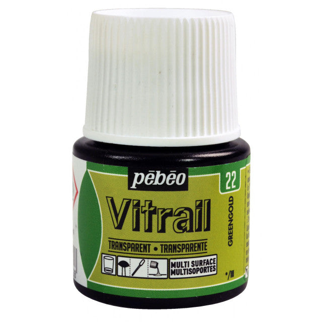 GLASS PAINT VITRAIL TRANSPARENT  ( BRAND PEBEO ) 45ML
