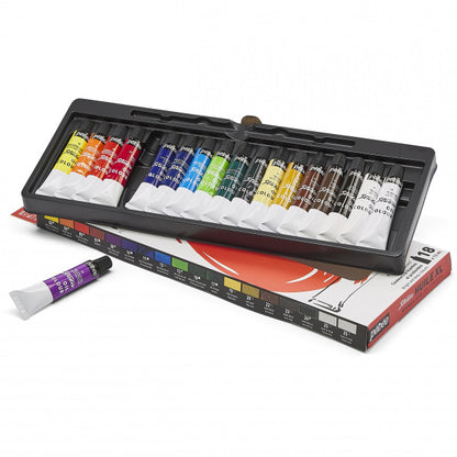 Pébéo Studio XL Oil Colour Set - 18 Colors (12 ml Each)