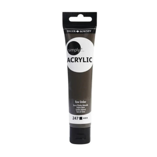 SIMPLY ACRYLIC ( BRAND DALER ROWNEY )