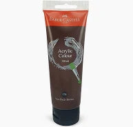 ACRYLIC COLOR ( BRAND FABER CASTELL ) 120ML