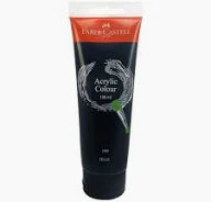 ACRYLIC COLOR ( BRAND FABER CASTELL ) 120ML