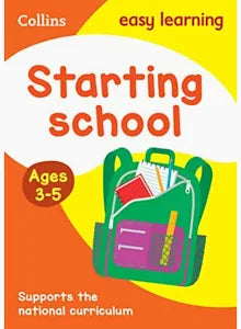 COLLINS EASY LEARNING STARTING SCHOOL AGES 3-5