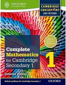 Oxford International Maths For Cambridge Secondary 1
