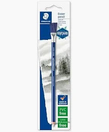 ERASER PENCIL WITH BRUSH  ( BRAND STAEDTLER )