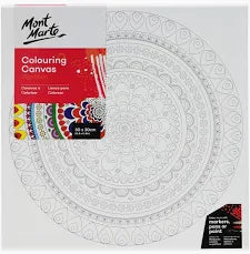 COLOURING CANVAS 30X30 ( BRAND MONT MARTE )