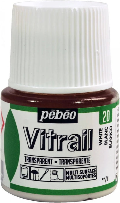 GLASS PAINT VITRAIL TRANSPARENT  ( BRAND PEBEO ) 45ML