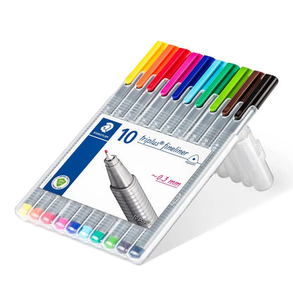 Staedtler Triplus Fineliner (10 Pack)