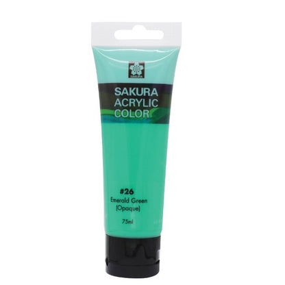 ACRYLIC COLOR ( BRAND SAKURA )  75ML TUBE