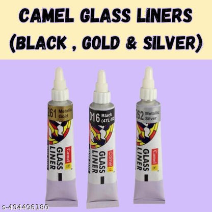 GLASS LINER 3 TUBES 20ml IN A BOX ( BRAND CAMEL )