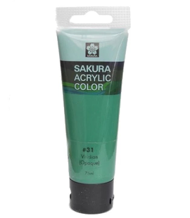 ACRYLIC COLOR ( BRAND SAKURA )  75ML TUBE